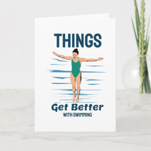 Cooles Tauchen - das Schwimmen wird besser Karte