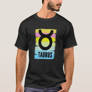Cooles Taurus Symbol Astrologie Tarot Horoskope Bi T-Shirt