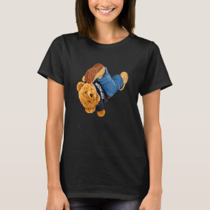 Cooles Teddy Bären Breakdancing & Hip Hop Music Gr T-Shirt