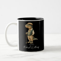 Cooles Tee-Rex-Golfer-Dinosaurium-Signatur-Name