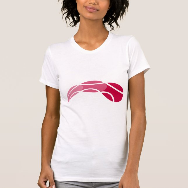 Cooles Tennislogo T-Shirt (Vorderseite)