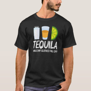 Cooles Tequila für Männer Frauen Limones Salz Alko T-Shirt