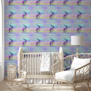 Cooles Tiermuster - Alleinstehendes Einhorn 3 Tapete