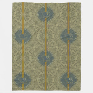 Cooles Tiermuster - Elefant 6 Fleecedecke