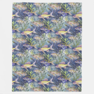Cooles Tiermuster - Gecko 1 Fleecedecke