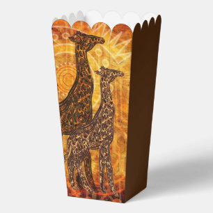 Cooles Tiermuster - Giraffen 1 Geschenkschachtel