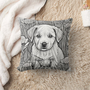 Cooles Tiermuster - Niedliche Hunde 3 Kissen