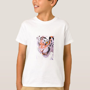 Cooles Tiger-Jungen Grafik-T-Shirt T-Shirt