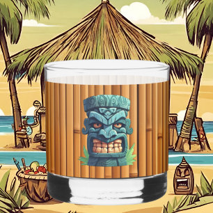 Cooles Tiki Head Party Whiskey Glass Whiskyglas