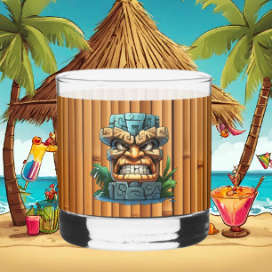 Cooles Tiki-Head-Party Whiskyglas