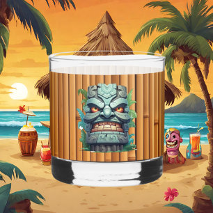 Cooles Tiki-Head-Party Whiskyglas
