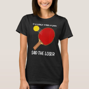 Cooles Tischtennis für Damen Pingpong Pl T-Shirt