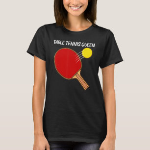 Cooles Tischtennis für Damen Pingpong T-Shirt