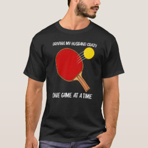 Cooles Tischtennis für Damen Pingpong T-Shirt