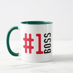 Cooles Top-Boss-Geschenk, Kundenspezifisches Weihn Tasse