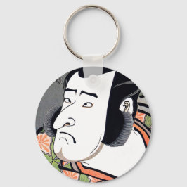 Cooles traditionelles orientalisches Samurai Tatto Schlüsselanhänger