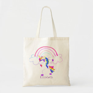 Cooles Trend Magisches Einhorn, Regenbogen Tragetasche