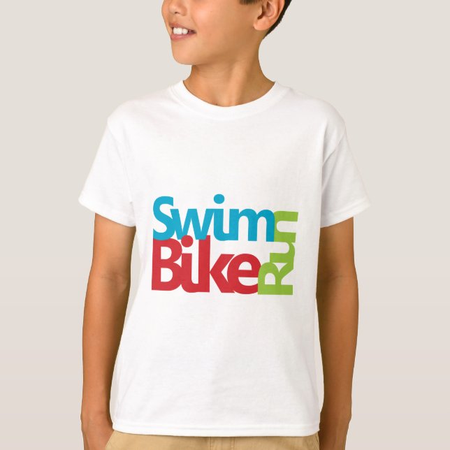 Cooles Triathlon-Logo T-Shirt (Vorderseite)
