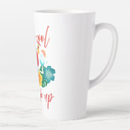 cooles trinken bis Latte Tasse bleibe