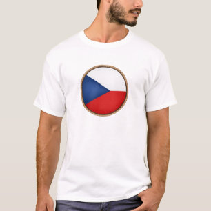 Cooles tschechisches Flag-Siegel T-Shirt