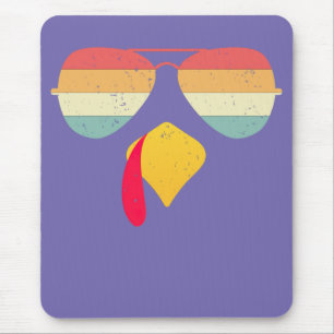 Cooles türkisches Gesicht mit Sonnenbrille Funny T Mousepad