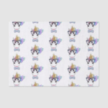 Cooles Unicorn-Seidenpapier