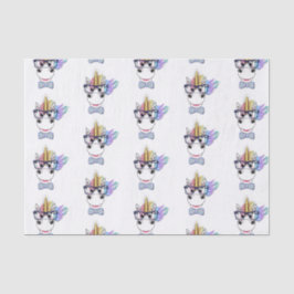 Cooles Unicorn-Seidenpapier Seidenpapier