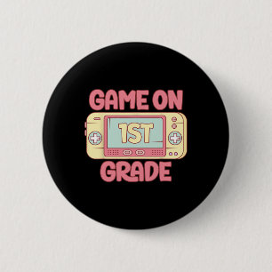 Cooles Videospiel der 1. Klasse CK to School Kid Button