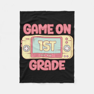 Cooles Videospiel der 1. Klasse CK to School Kid Fleecedecke