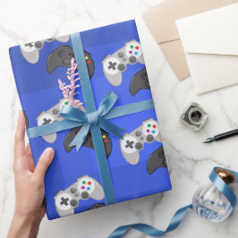 Cooles Videospiel Geschenkpapier