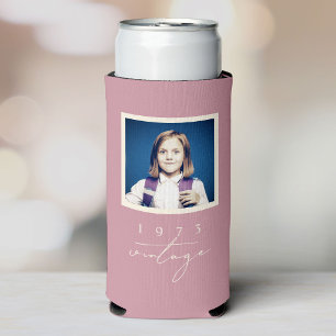 Cooles Vintages Birthday Party Script-Foto Selters Dosenkühler