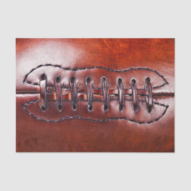 Cooles Vintages Fußballteppich Seidenpapier (Vorderseite)