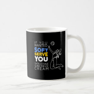 Cooles Volleyball-Spielergeschenk Gewollt Soft-Ser Kaffeetasse