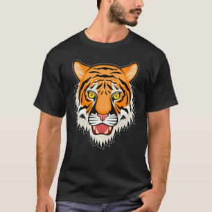 Cooles Wachsen Mund Bengalischer Tiger Outfit für T-Shirt