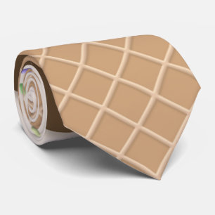 cooles Waffelmuster Krawatte