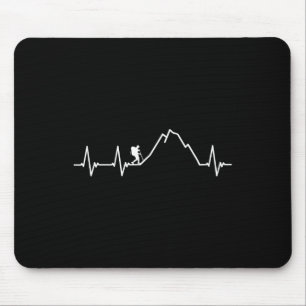 Cooles Wanderdesign für Männer Frauen Wanderliebha Mousepad