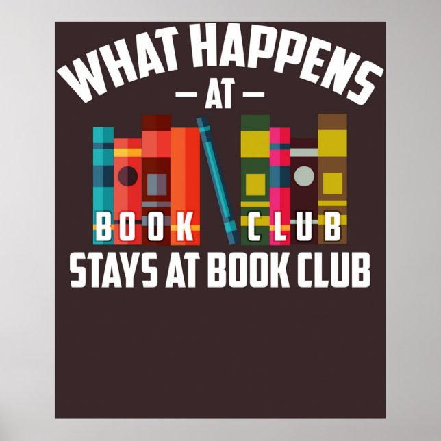 Cooles, was im Buchclub Bleibe Poster (Vorne)