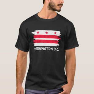 Cooles Washington D C Flag T Shirt