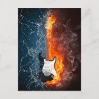 Cooles Wasser und Feuergitterdesign