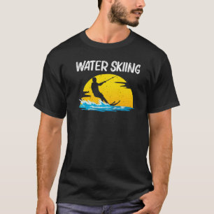 Cooles Wasserski für Damen Skifahrer T-Shirt