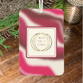 Cooles Weihnachtsgeschenk mit dem Firmenlogo hinzu Autolufterfrischer