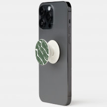 Cooles weißes und Niedlich grünes Marmordesign