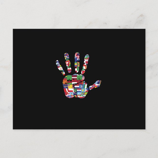 Cooles Weltautismus-Bewusstsein Feiertagspostkarte (Vorderseite)