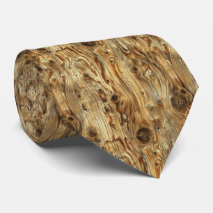 Cooles westliches Holzfliesenmuster Krawatte