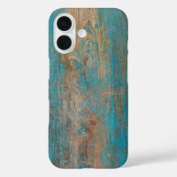 Cooles Wetter blaues Peeling Farbe Holz Textur