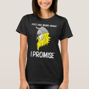 Cooles Wiegen für Männer Norse Horned Helmet T-Shirt
