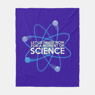 Cooles Wissenschaftszitat Modernes lustiges Sprich Fleecedecke