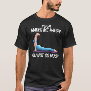 Cooles Yoga für Männer Yogi Körperübungen T-Shirt
