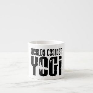 Cooles Yoga u. Yogis: Weltcoolster Yogi Espressotasse