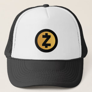 Cooles Zcash Kryptowährungszeichen Truckerkappe